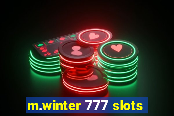 m.winter 777 slots